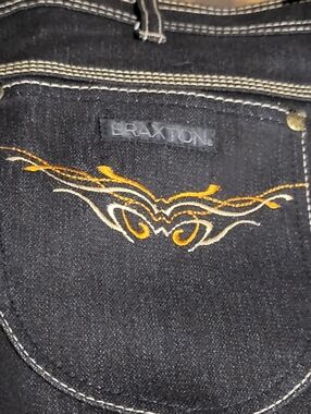 NWT Braxton Women's Black Stretch Jeans. Tall